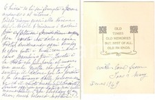 1949 NAPOLI Ione DE LIGUORO su