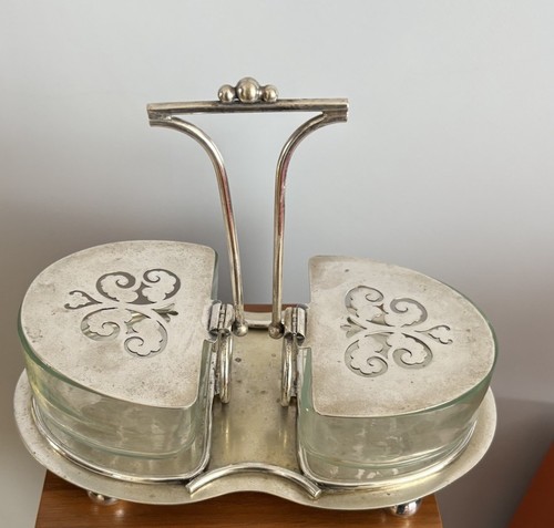 Silverplate antica salsiera - silverplate,