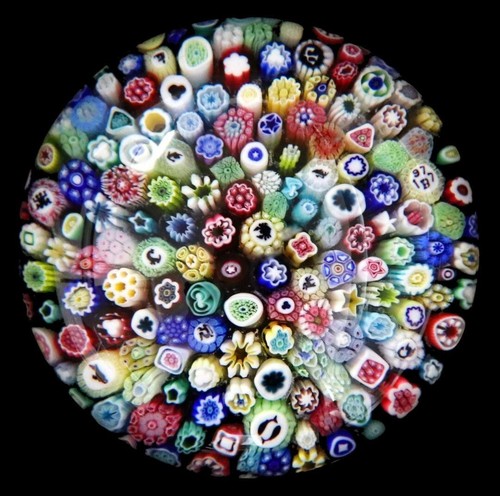Antico fermacarte baccarat - antico,