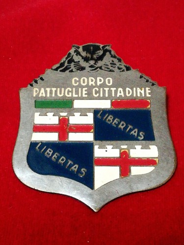 Distintivo pattuglie cittadine - pattuglie,