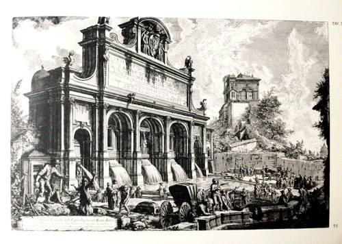 Piranesi veduta del castello - del,