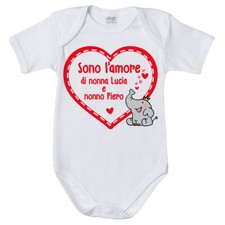 Body neonato personalizzato