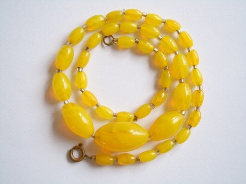 Collana vintage olive in - vintage,