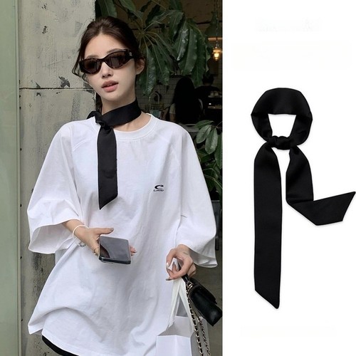 Sciarpa lunga coreana - , nera