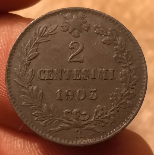 Moneta centesimi 1903 - moneta, 2