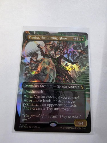 Vraska the cutting - cutting, glare