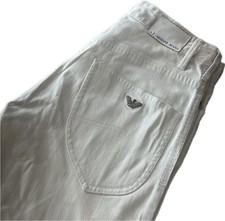 Pantalone bianco Armani Jeans