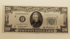 BANCONOTA U.S.A. DOLLARI 20
