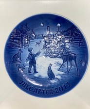 Piatto Natale Royal Copenhagen anno 2013