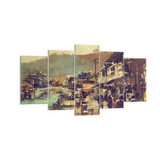 Quadro su Tela 160x85cm ponte