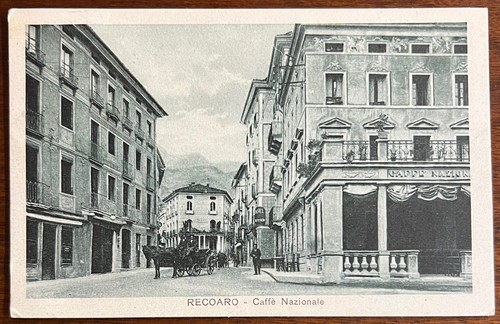 Cartolina epoca recoaro - cartolina, d'