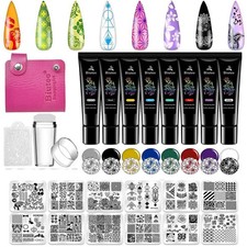 Biutee 8 Colori Gel Stamping
