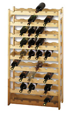 Cantinetta portabottiglie per vino da 42 e 54 posti porta bottiglie in legno nat