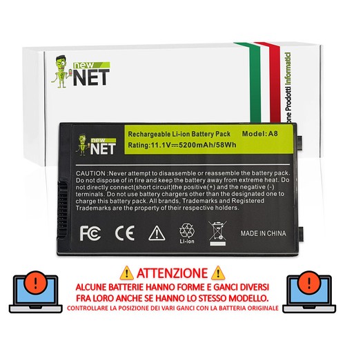 Batteria per asus x61gx x61s - batteria,