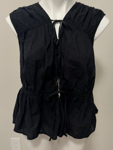 Top cami misto lino diviso - h&m,