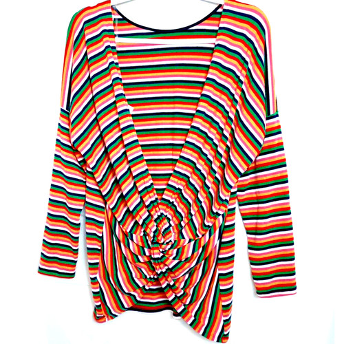 Top twist front deep righe - twist,