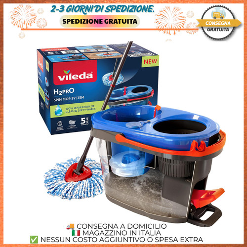 Vileda h2pro spin mop - h2pro, sistema