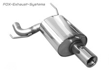 Scarico Sportivo Mitsubishi Lancer Evolution IX Evo 9 1x90mm Rotondo Con Ass.