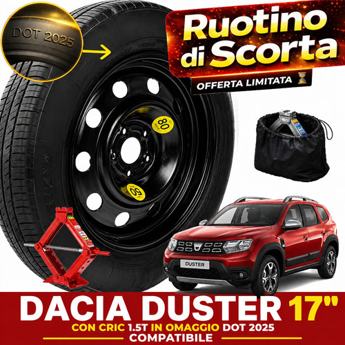 Ruotino scorta dacia - di,