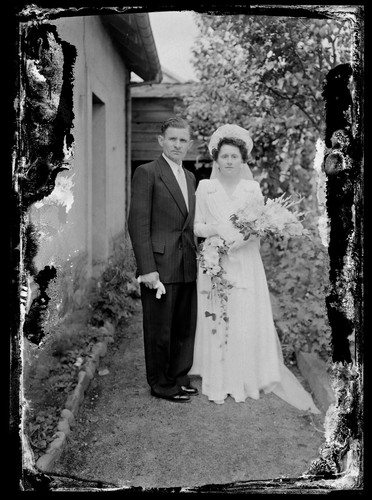 Mariés wedding portrait - wedding,