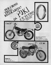 advertising Pubblicità-MOTO  MONTESA PUKI 1970-TRIAL MOTOCROSS EPOCA-VINTAGE 