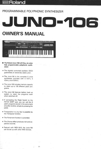 Manual juno 106 pdf - manual,