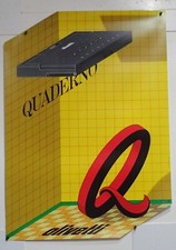 MANIFESTO AFFICHE OLIVETTI QUADERNO MILTON GLASER 1993