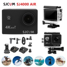 Kit action camera SJCAM SJ4000 4K 16MP WIFI AIR impermeabile schermo LCD fotocamera DV