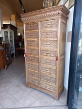 ANTICA CASSETTIERA SCHEDARIO NOTARILE  DA UFFICIO ROVERE