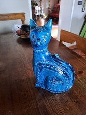 Gatto in ceramica Rimini Blu