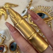 Anello lungo 3 pollici a forma