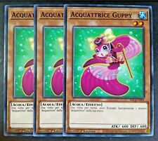 Set 3 Carte : ACQUATTRICE GUPPY in Italiano DLCS-IT090 Comune YUGIOH