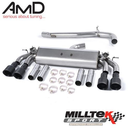 Milltek audi impianto di - 8v,
