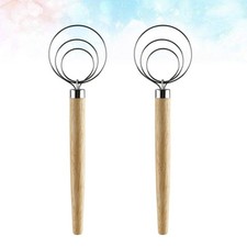 2 Pcs Cucina Sbattitore Manuale Per Uova Strumento Di Cottura
