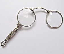 LORGNETTE ANTICA DONNA ARGENTO