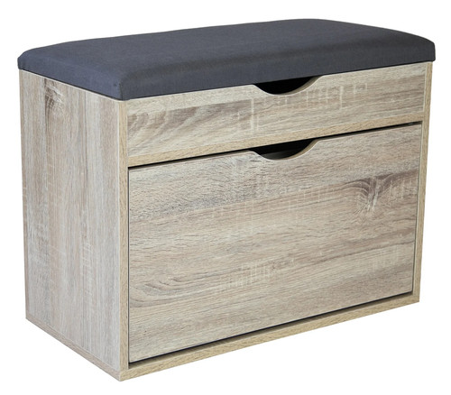 Scarpiera panca con scomparto - con,
