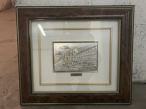 Quadro bassorilievo argento - bassorilievo, in