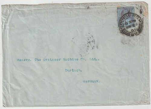 1901 edimburgo 2d - 1901, 21/2d