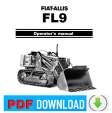 Fiat Allis FL9 Manuale Uso