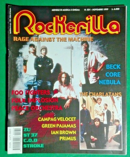 Rivista rockerilla rage - rivista, rockerilla-
