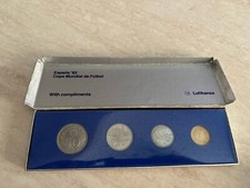 Set monete mondiali di calcio