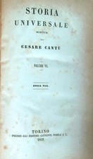 STORIA UNIVERSALE. VOLUME VII