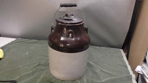 Crock vintage gres bicolore - crock,