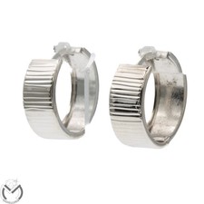 Orecchini oro bianco 18 kt 750