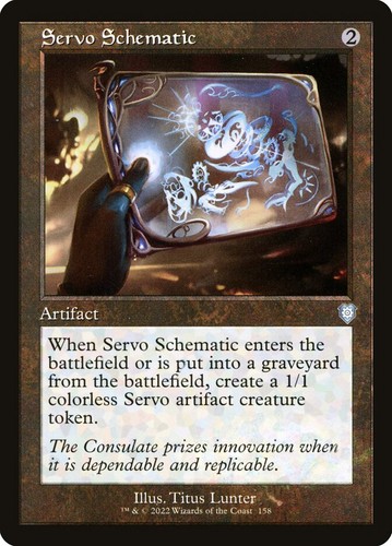 Servo schematico - servo, frame)