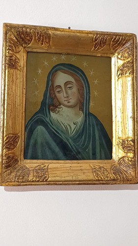 Antica pittura sottovetro - antica,