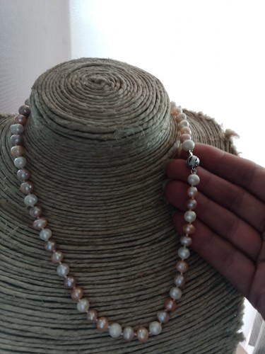 Collana girocollo perle vere - perle,