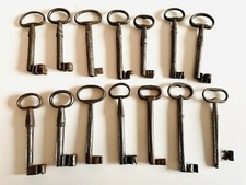 🟢 14 Antiche Chiavi FEMMINE Forziere XIX Sec Provenienza PUGLIA lotto 13