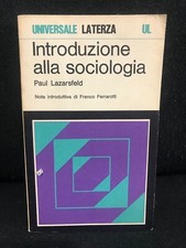 Paul Lazarsfeld - INTRODUZIONE