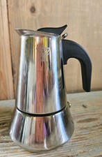 Caffettiera Moka Acciaio Pezzetti Piano Cottura Gas Elettrico Induzione 